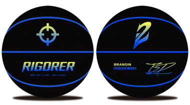 Rigorer Pu Leather Basketball — Size 7 · Z125220128-7