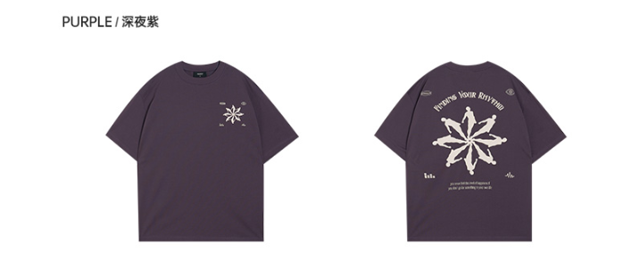Rigorer T Shirt — Purple