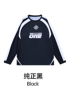Rigorer Long Sleeve T Shirt — Black