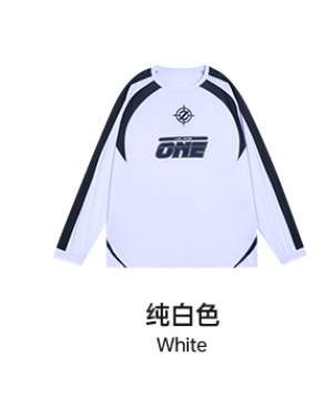 Rigorer Long Sleeve T Shirt — White
