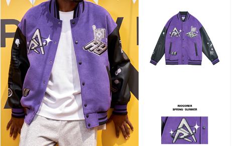 Rigorer Double Layer Jacket — Purple