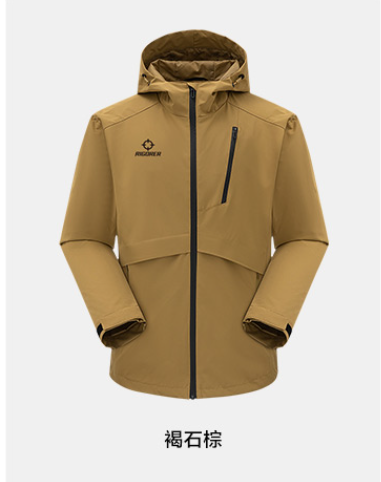 Rigorer Windbreaker — Brown
